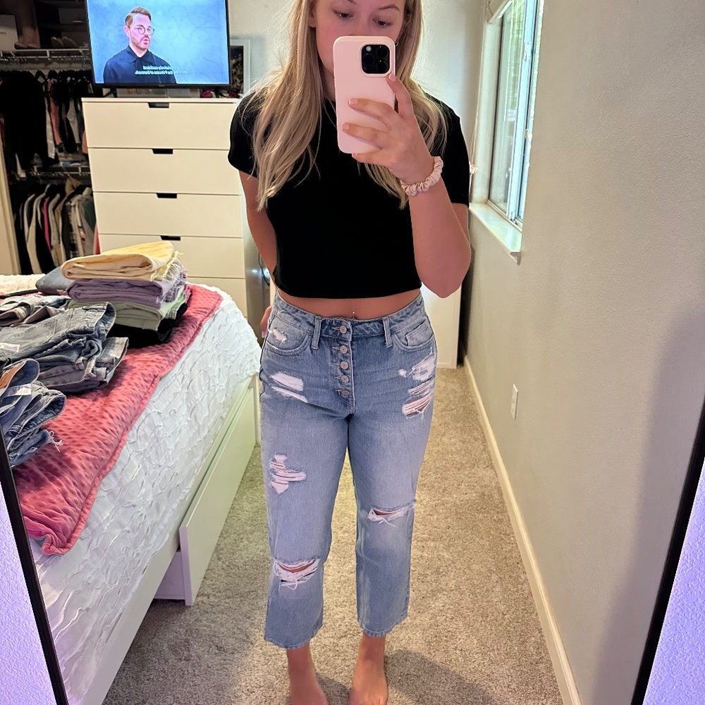 jeans distressed